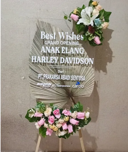 Papan Akrilik Ucapan Grand Opening Kabupaten Tangerang